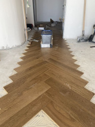 Pose parquet à Le Cannet